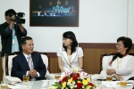오수동 사무총장과 베트남 국영 TV 취재단 대표와 환담