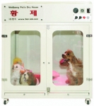 애완동물을 목욕시킨 후 젖은 털을 단시간에(6분-10분) 자동으로  말려주는 “Wellbeing Pet's Dry House - 황제”
