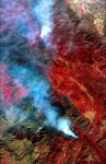 미국 캘리포니아 산불피해지역 4m 컬러영상. 다목적실용위성(아리랑) 2호가 ‘07년 10월 28일 촬영한 미국 캘리포니아 산불피해지역의 4m 컬러 영상. 피해지역을 가장 잘 나타내