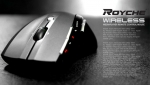 RX-770G 
2.4GHz 무선 마우스