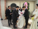 출소자 7쌍 새생활합동결혼식 거행