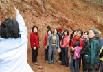경남 고성 현지 탐방 모습