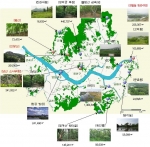 서울특별시 생태경관보전지역 위치도