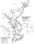 남북 및 대륙철도망 연계노선도
