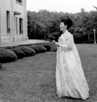 한복을 즐겨입은 육영수여사 모습-출처:육영수여사 전자기념관 