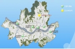 서울지역 대형공원 입지현황(2008년 현재)