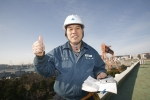 1년간 636건의 아이디어를 제출해 현대중공업 사내 제안왕에 선정된 김정환 씨. 