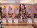 한 결혼식장에 배달된 드리미 쌀화환, 화환대신 꽃바구니와 쌀로 구성되어 있다. 꽃바구니는 하객들에게 선물하고 쌀은 혼주의 결정에 따라 결식아동과 어려운 이웃에게 기부된다.