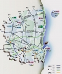 2008년도 경상북도 주요 SOC사업 추진 현황도