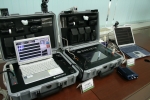 한국전기연구원이 개발한 전력선통신을 이용한 가방 형태 ‘전력선통신 헬스케어시스템’
