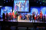 'WCG 2007 삼성 유로챔피언쉽' 개막식에서 각국 선수들이 입장하고 있다.
