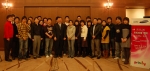 '삼성프린터 패널 1기'(활동기간: '07년 7월~11월) 회원들과 삼성전자 디지털프린팅사업부 여승환 상무 등이 지난 2월 만나 즐거운 시간을 가지고 있