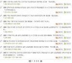 교차로신문 줄광고 검색에서 지도서비스가 제공되는 화면