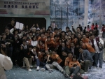 2008 KBS 로보콘코리아 3연패에 빛나는 한국기술교육대학교 '스타덤' 팀과 응원단 단체사진