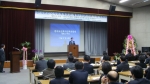 이상석 한국보건복지인력개발원장 개원1주년 기념사를 낭독하고 있다. 