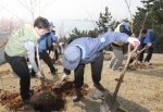 포스코 창립 40주년 기념, 나무심기 봉사