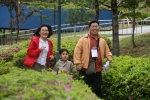 2007년 제1회 청랑얼 가족오리엔티어링대회 참가가족 경기모습