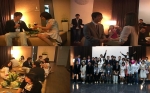 5월 17일 저녁7시 도곡동 미소지움 모델하우스에서 열린 와인미팅파티 현장사진
