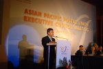 고광섭 우정사업본부 우편사업단장이 10일 베트남 하노이에서 열린 ‘아․태우편연합(Asia-Pacific Postal Union) 집행이사회(Executive-Counci