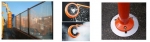 다목적 세척장비, 시선유도봉 세척기, 시선유도봉 고정 받침대