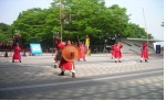장창, 낭선 무예시범