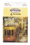 홍차의 왕자라 불리는 얼그레이티를 사용하고 원유함량이 70%인 “덴마크 홍차라떼”