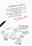 꼬마사슴 ‘니코’의 탄생과정! 스케치북 공개