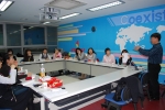 서울시립청소년문화교류센터 '미지'에서국제화상회의 프로그램 참가 청소년들