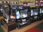 러시아 M Video 매장의 삼성 LED TV
