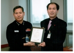 한국금연연구소가 2007년에 모범금연운동기관으로 선정한 해군작전사령부(사령관, 안기석중장)