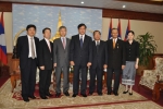 한국거래소 이정환 이사장, 라오스총리예방 증시설립협력 논의