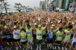 2007년 제7회 통일기원 해변마라톤 참가자들 모습