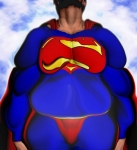 슈퍼맨이라도 늙으면 살이 처지고 주름지고 살찌게 된다.