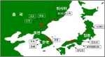참가도시 위치도