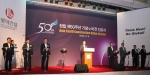 롯데건설은 15일(화) 서울 잠실 롯데호텔에서 창립 50주년 기념식 및 비전 선포식을 가졌다. 롯데건설은 비전 2015를 통해 아시아 10위권 글로벌 기업으로 성장하겠다는 목표를 