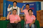 왼쪽 위부터 시계방향으로/가구제작부문 금메달 금동학선수/양장부문 오기환선수/목공예부문 금메달 김민재선수/건축CAD부문 장려 김기선선수