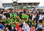 기아자동차㈜는 12일, 남양주 종합운동장에서 수도권 축구 동호회가 참가한「2009 기아자동차컵 싸커클럽 챔피언십 결선 대회」를 개최하고, 참가팀들이 마련한 유소년 축구 발전기금 1