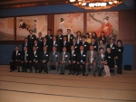 일본 도쿄 메구로가젠에서 개초된 씨에트 아시아-태평양 지역회의 참가단이 기념촬영 장면 
(앉은 줄에서 왼쪽에서 네 번째부터 모토하라히토시 아시아씨에트 회장, 이상철 한국HR서비스