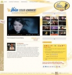 Customers can visit the Voice of McDonald's online voting site at www.mcdonalds.com/voice to vo