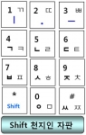 특허등록된 Shift 천지인 자판(그림 1)