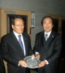 한국금연연구소, 정의화 최고위원께 모범금연운동표창 감사패 전달