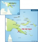 PNG LNG Project 위치도