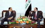 STX그룹은 최근 이라크 바그다드에서 강덕수 STX그룹 회장(사진 왼쪽)과 누리 알 말리키(Nuri Al Maliki) 이라크 총리(사진 오른쪽) 등 관계자가 참석한 가운데 이라크