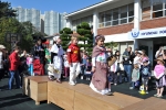 3월 26일 현대외국인학교 학생들이 참여해 열린‘국제교류주간’행사 모습.