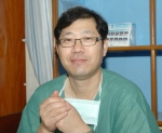 의료봉사활동을 위해 라오스에 입국한 삼성서울병원 정성수 교수