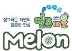 섬진강 주변 자연조건이 만든 명품 멜론, 곡성멜론. 타지역 멜론에 비해 당도도 높다.