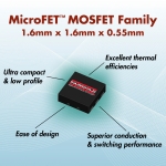 페어차일드 반도체, 휴대용 제품 설계 위해 공간을 줄인 MicroFET MOSFET 출시