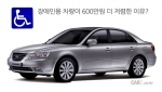 ‘장애인용’ 쏘나타가 600만원이나 싼 이유