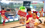 FIFA 공식 후원사인 기아자동차㈜는 2010 남아공 월드컵의 성공적 개최와 한국 축구의 선전을 기원하기 위해 ▲ 고속터미널역 역사 내 월드컵을 테마로 한 K5, 스포티지R 전시회