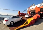 Shipment of Kia cars at Pyeongtaek Port